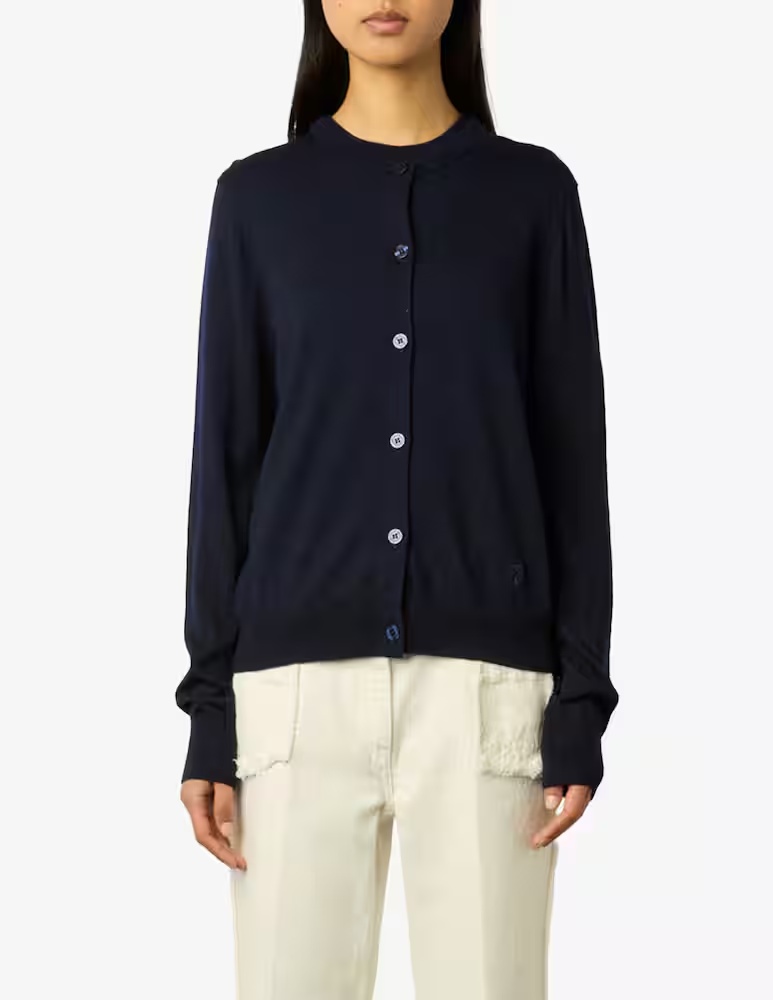 

Вязаный жилет Lyane Gerard Darel, синий