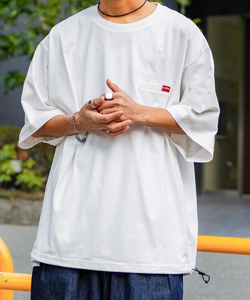 

Футболка оверсайз из мерсеризованного хлопка с завязками по низу Java Collaboration, кремовый