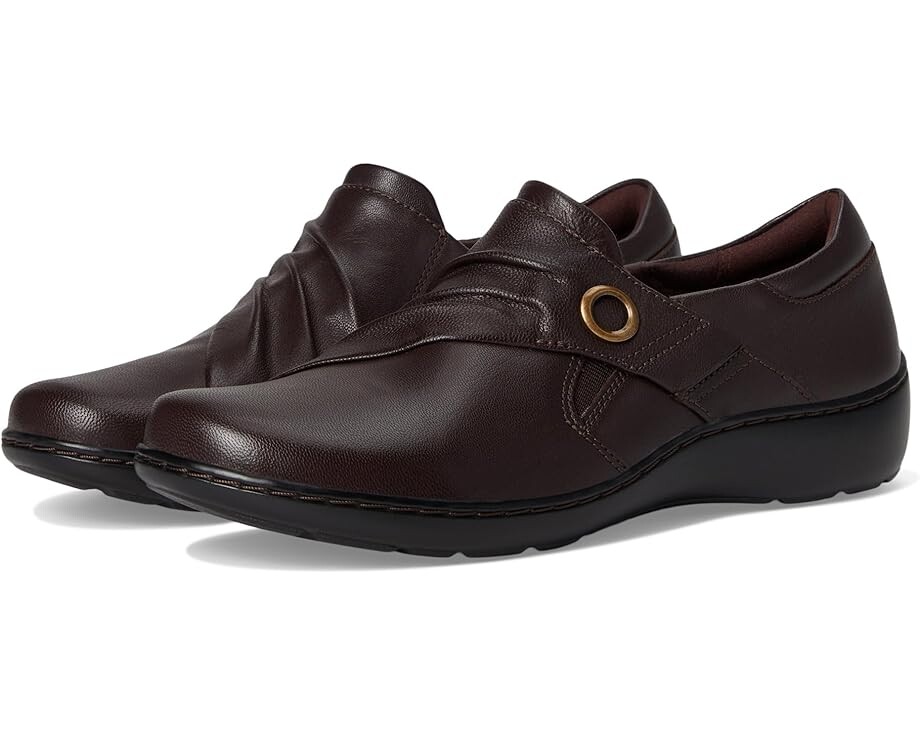 

Лоферы Clarks Cora Aubrie, темно-коричневый