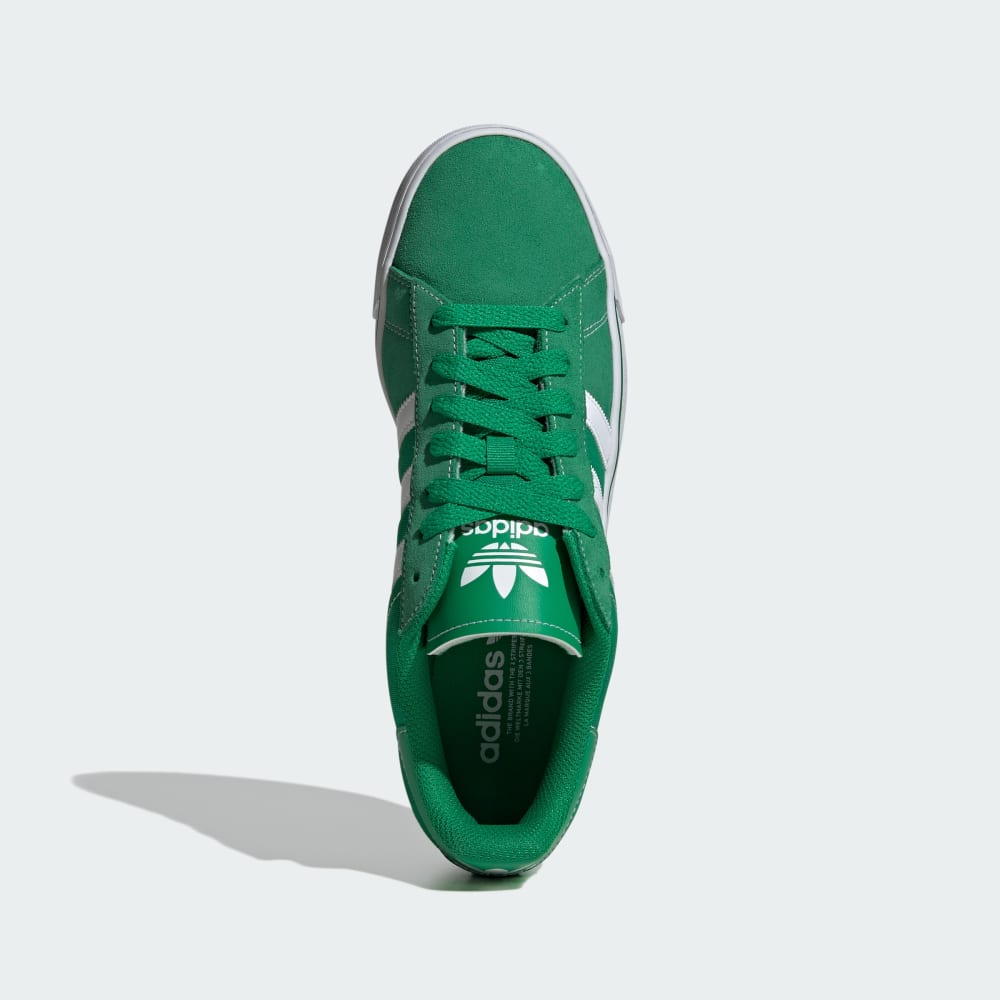 Кроссовки Adidas Campus Vulc Shoes, цвет Green/Cloud White/Green — фото 2