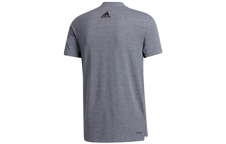 Футболка с втачными рукавами мужская чернильно-синяя Adidas — фото 3