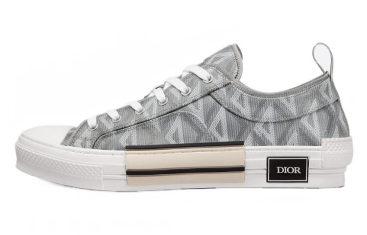 

Кеды Dior B23 Low Top CD Diamond, серый