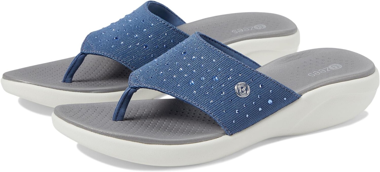 

Сандалии Bzees Cruise Bright Wedge Sandals, синий