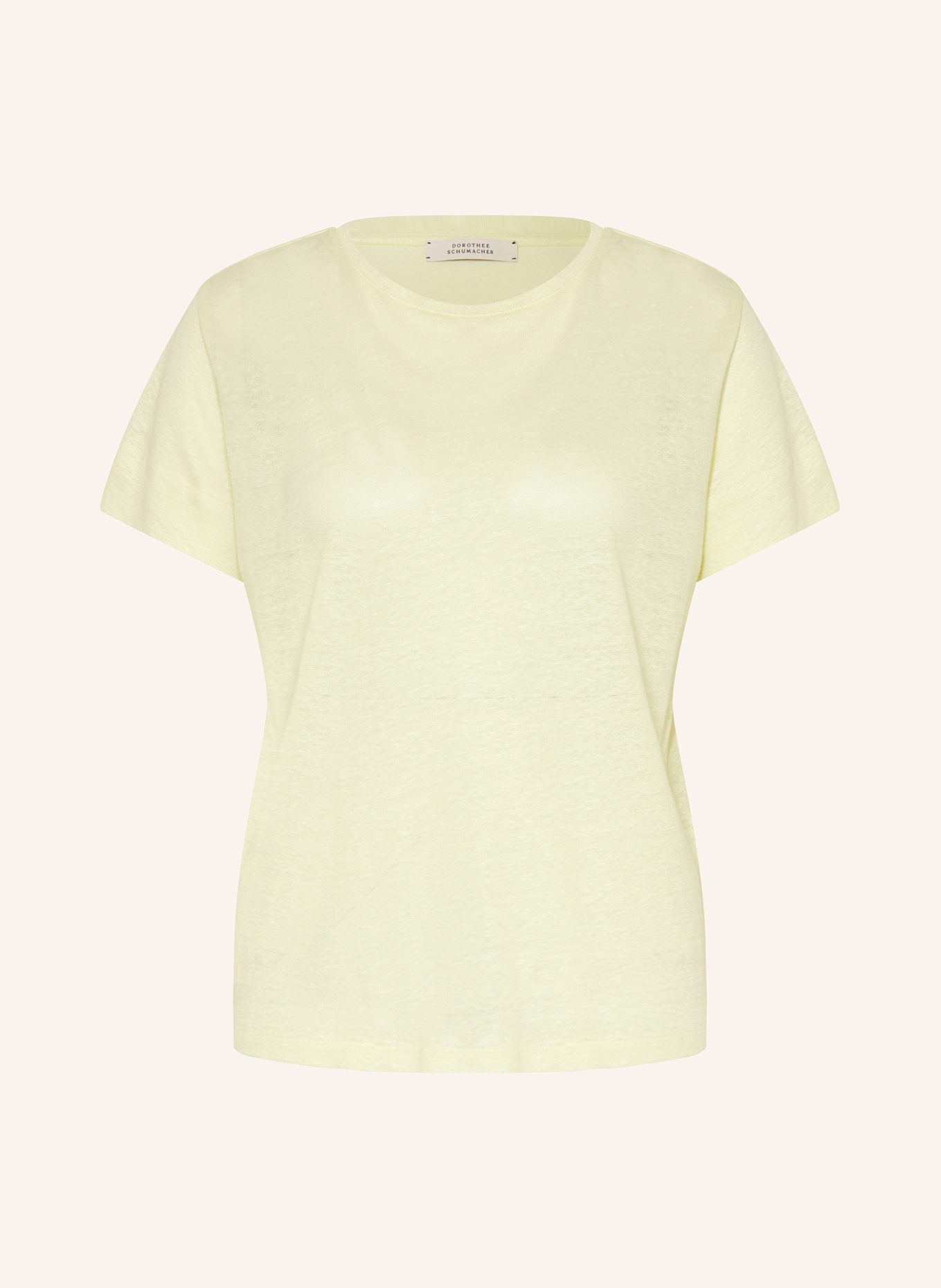 

Трикотажная рубашка Natural Ease Dorothee Schumacher, желтый