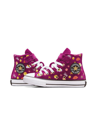 Кроссовки x willy wonka chuck taylor all star easy on 'purple' Converse, фиолетовый — фото 3