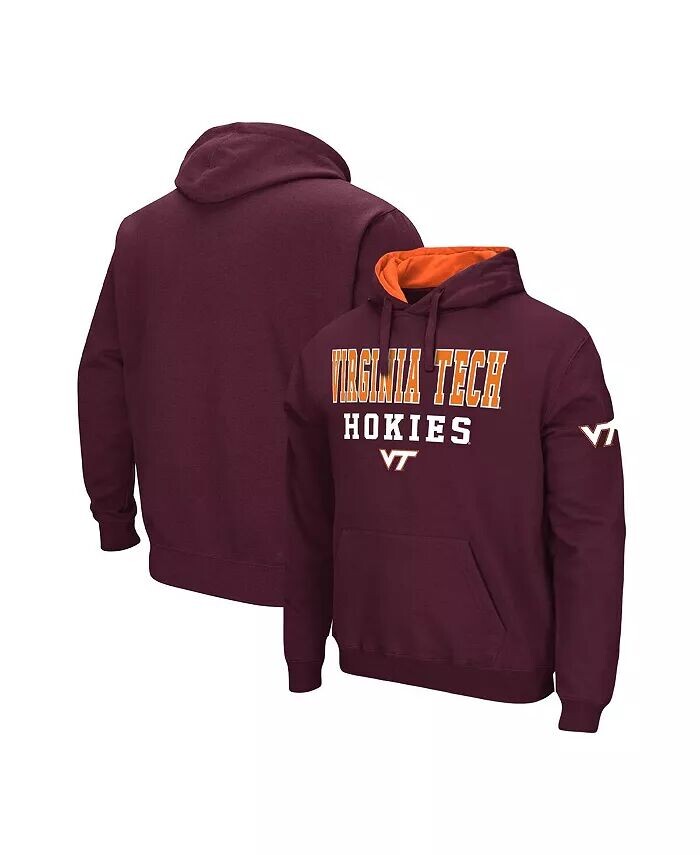 

Мужская толстовка с капюшоном Virginia Tech Hokies Sunrise Colosseum, красный