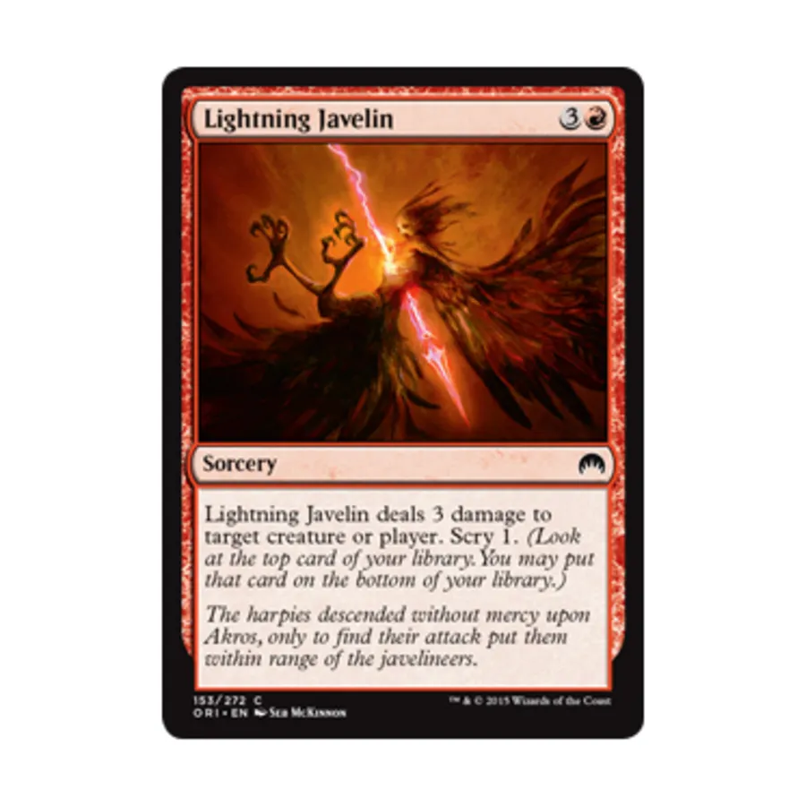 

CCG Молниеносное копье (клавиша C), MTG - Magic Origins
