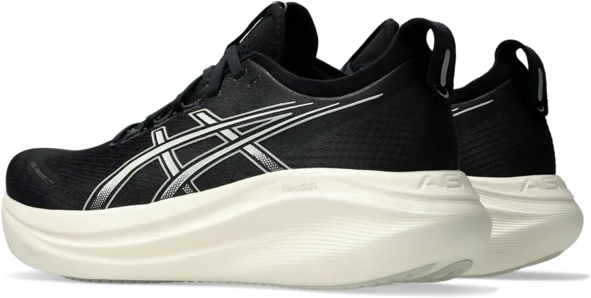 Мужские беговые кроссовки ASICS Gel-Nimbus 27, черный/серый — фото 3