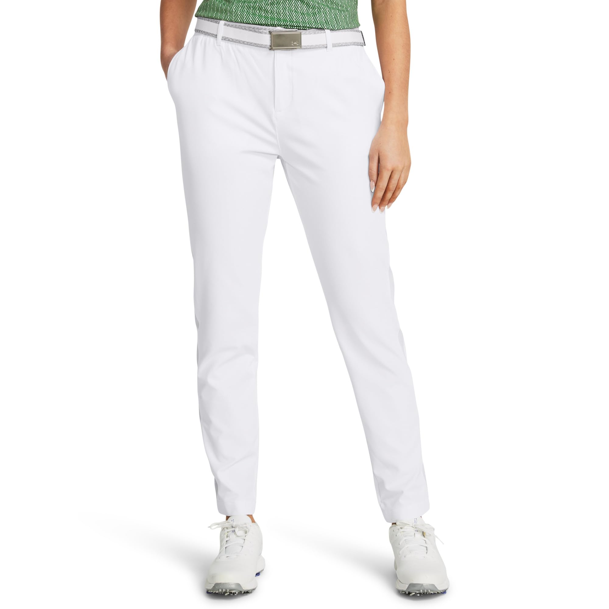 

Брюки Under Armour Drive Pants, цвет White/Halo Gray/Halo Gray