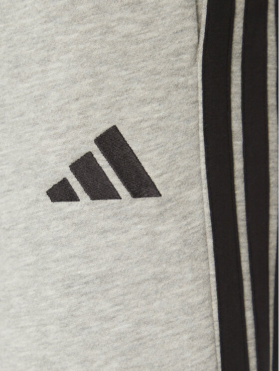 Спортивные брюки обычного кроя Essentials 3-Stripes JE6318 Adidas, серый — фото 4