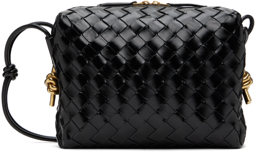 

Черная маленькая сумка для фотоаппарата на петле Bottega Veneta, цвет Black, Черный, Черная маленькая сумка для фотоаппарата на петле Bottega Veneta, цвет Black