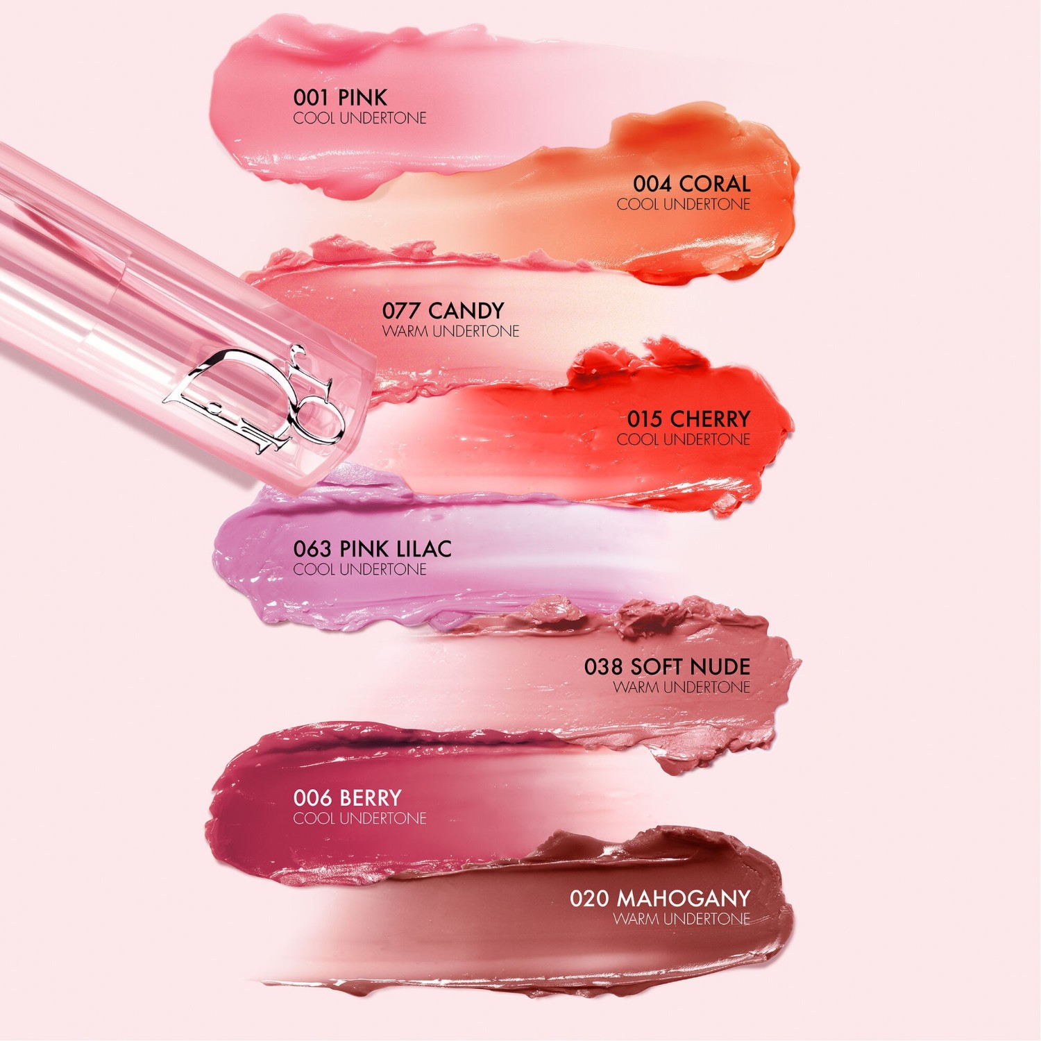 Бальзам для губ dior addict lip glow Dior, 075 - gummy, вес 3.2 гр. — фото 3