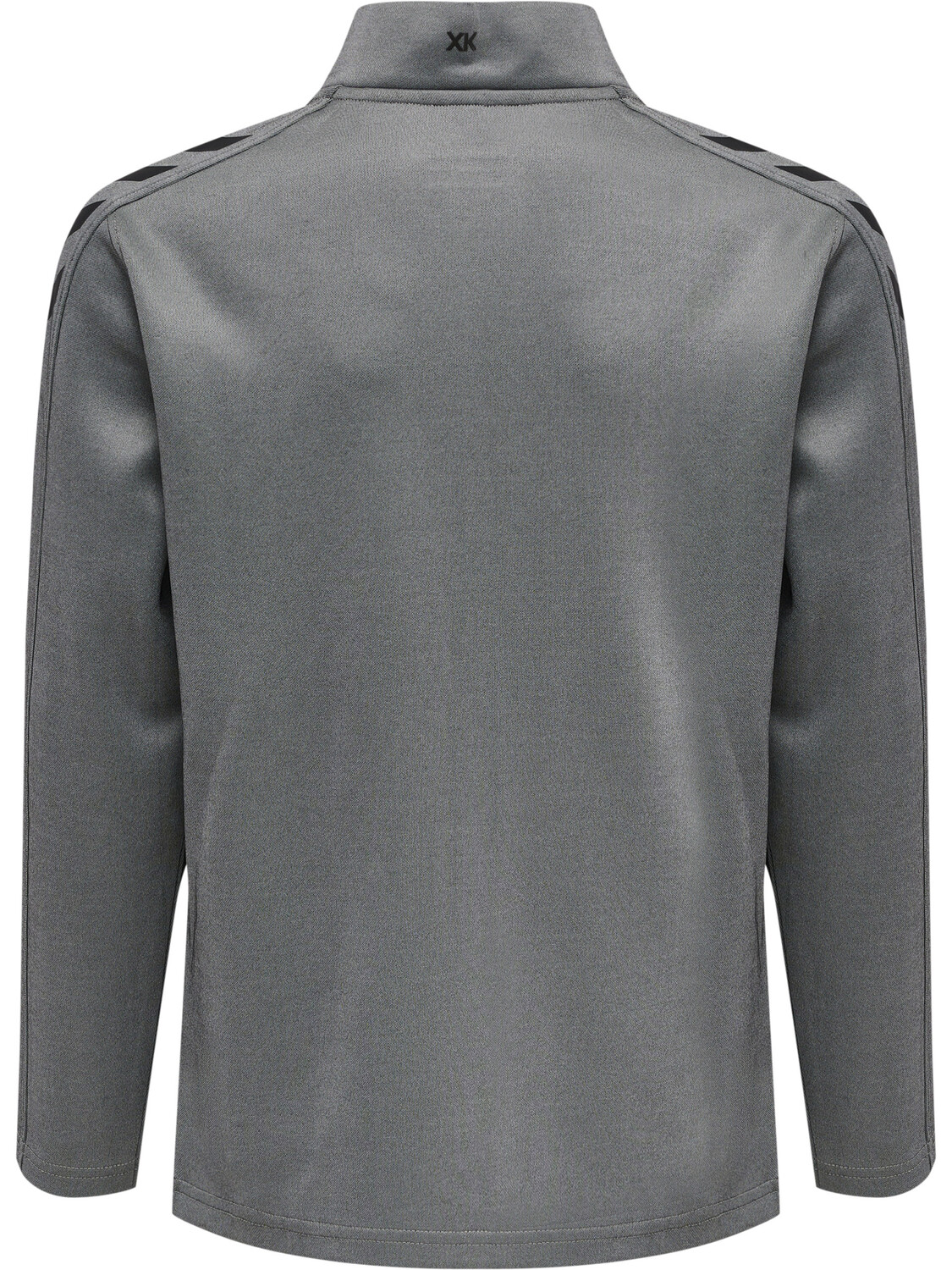 Толстовка Hummel Reißverschlussjacke Hmlcore Xk Poly Zip Sweat Kids, серый меланж — фото 2