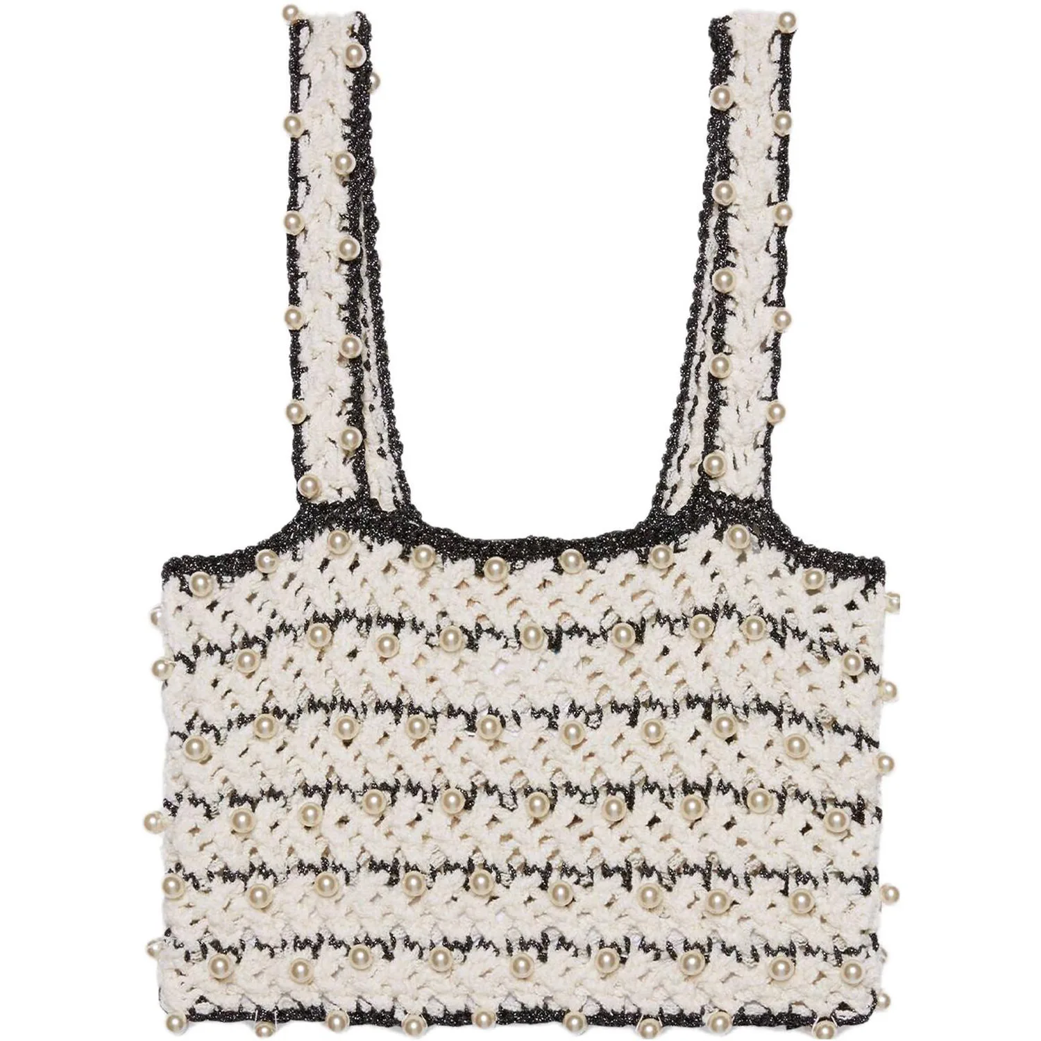 Футболка-майка GUCCI Женская Ecru Straight Fit, классический крой, цвет Ecru