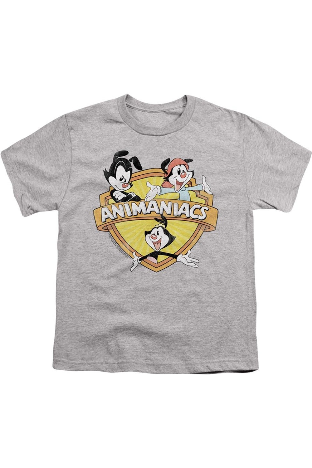 

Футболка с коротким рукавом Animaniacs Shielded для детей Gildan, Athletic Heather