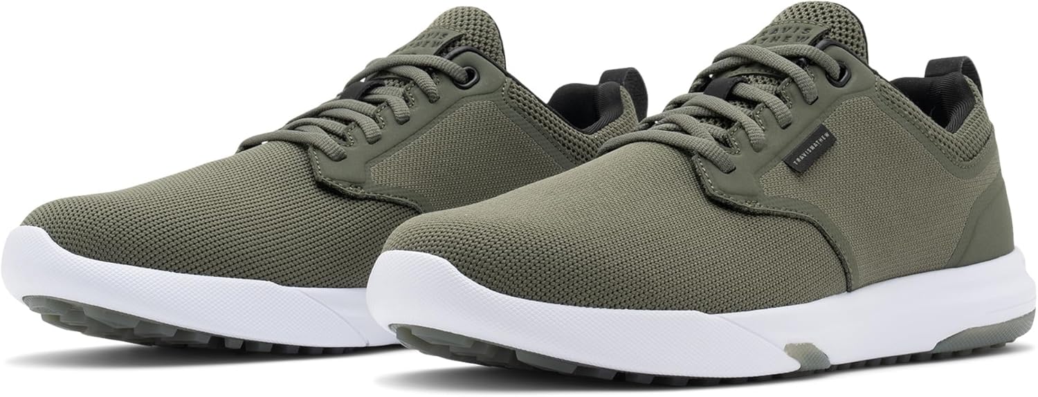 Мужские гибридные кроссовки TravisMathew The Daily Pro, оливковый — фото 2