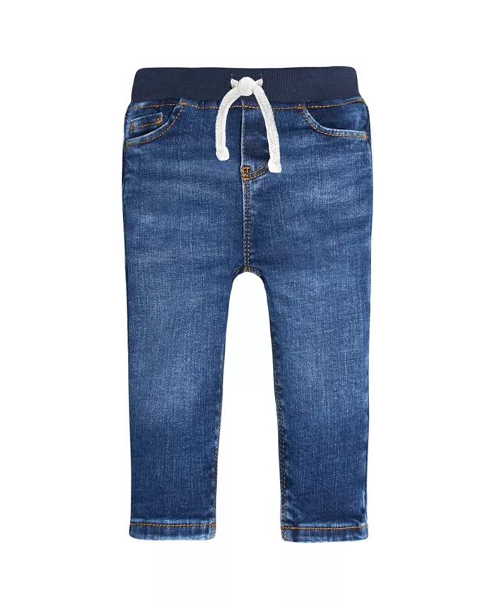 

Детские узкие джинсы с резинкой на талии Baby Neutral Rib Waist Skinny Jeans Gerber, синий