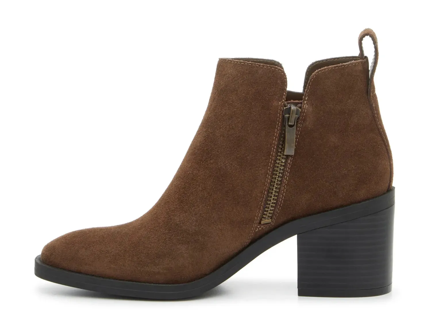 Женские ботильоны Steve Madden Safira из замши, коричневый — фото 3