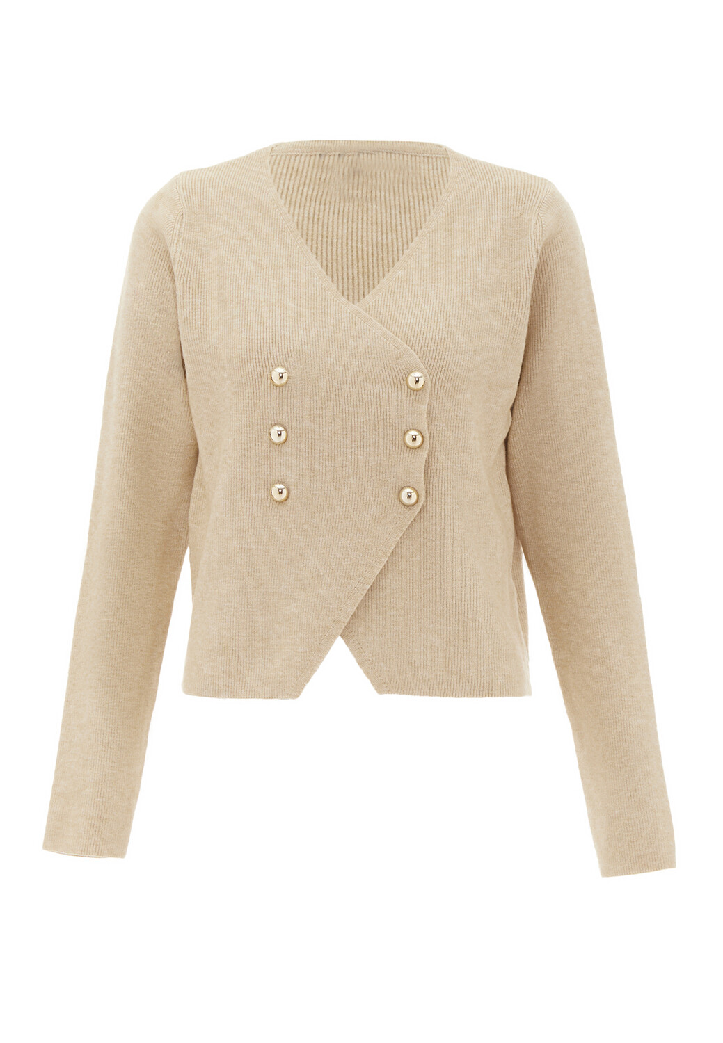 

Толстовка NAEMI Strickjacke, бежевый