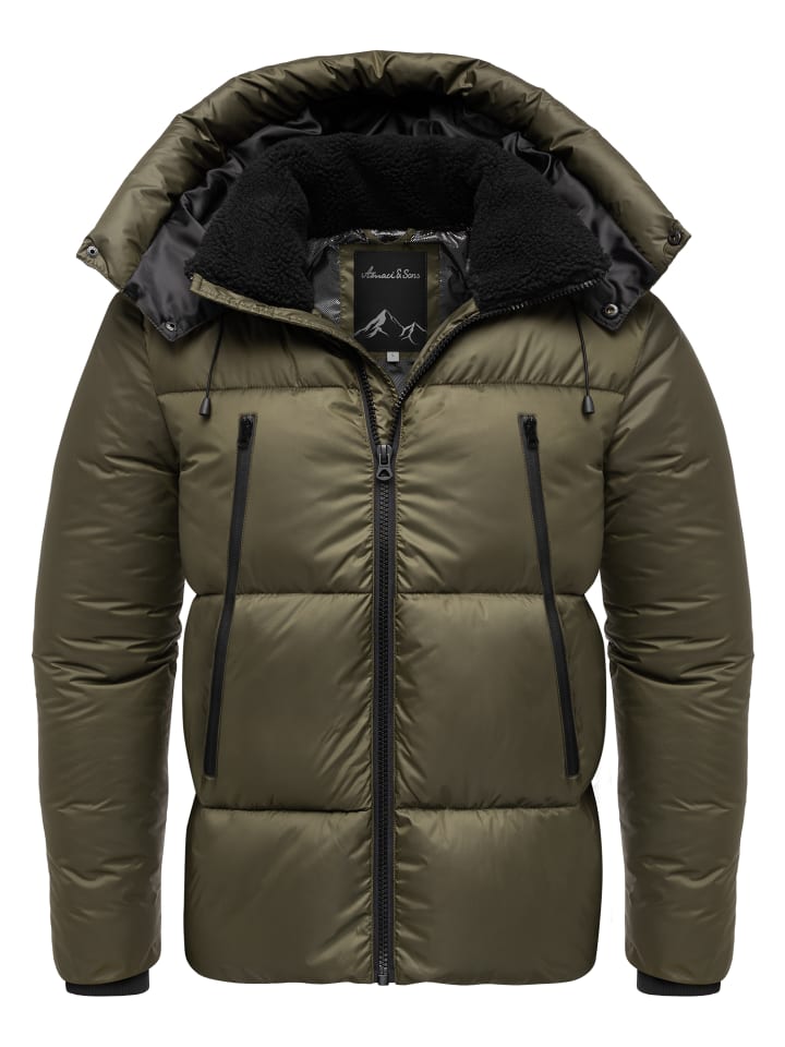 

Зимняя куртка ALTOONA оливкового цвета Amaci&Sons