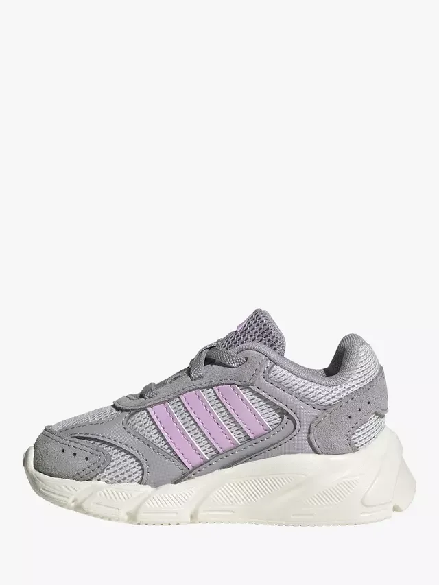 Детские кроссовки CrazyChaos 2000, серо-сиреневые adidas — фото 3