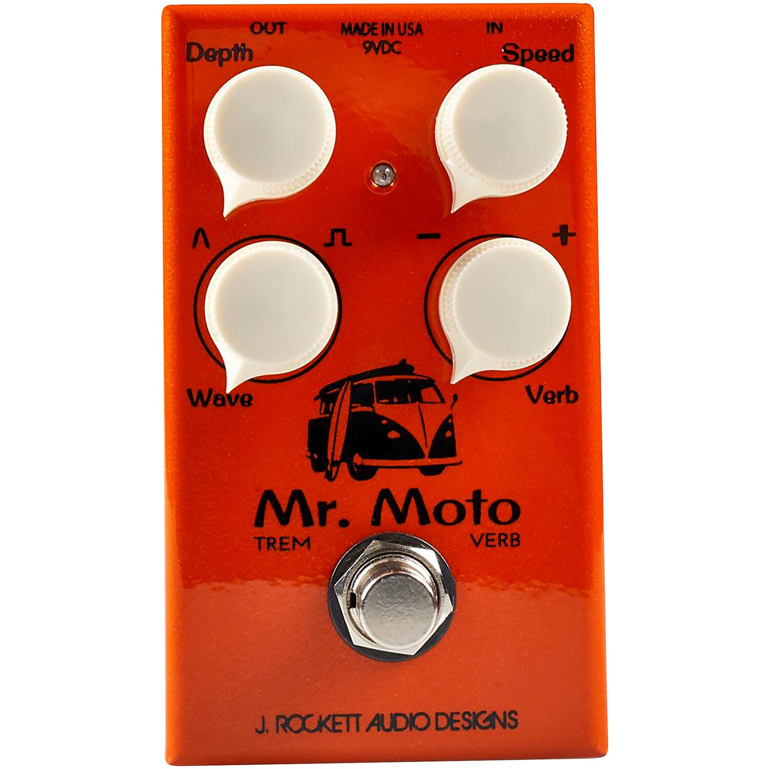 

J.Rockett Audio Designs Mr. Moto педаль эффектов тремоло и реверберации
