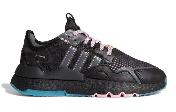 Кроссовки ninja x nite jogger j Adidas, черный — фото 2