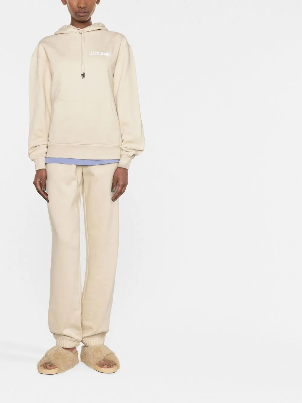 Спортивные брюки Le Jogging JACQUEMUS, нейтральный — фото 2
