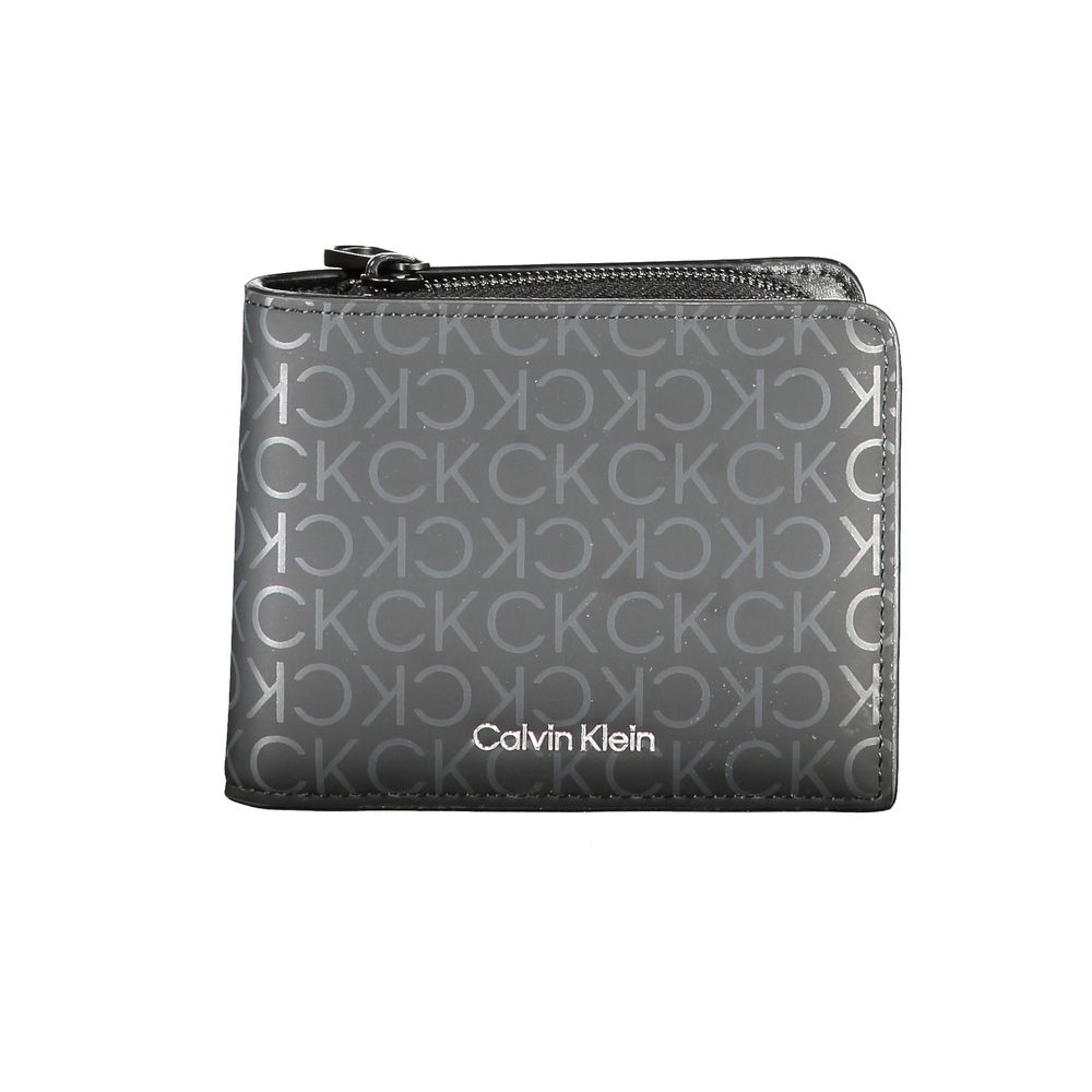 

Черный полиэстеровый кошелек Calvin Klein
