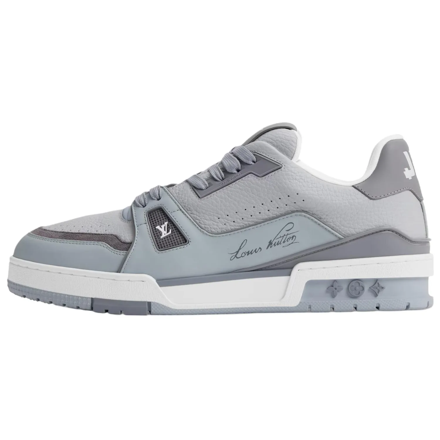 LOUIS VUITTON Кроссовки для скейтбординга мужские low top серые