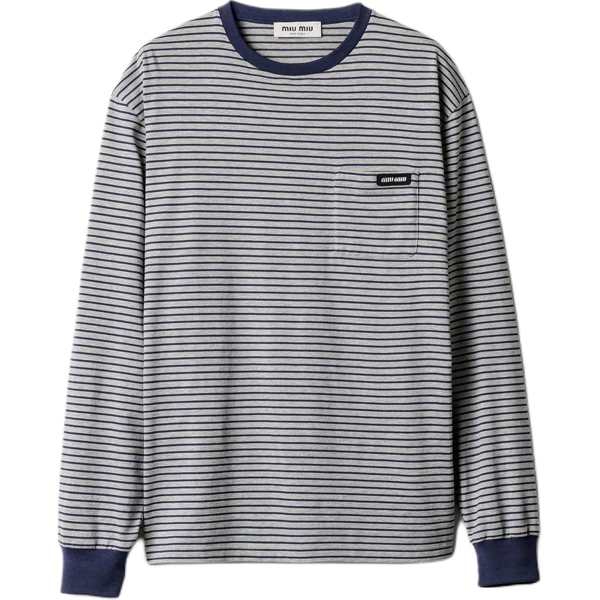 

Футболка Women's MIU MIU, серо-голубой