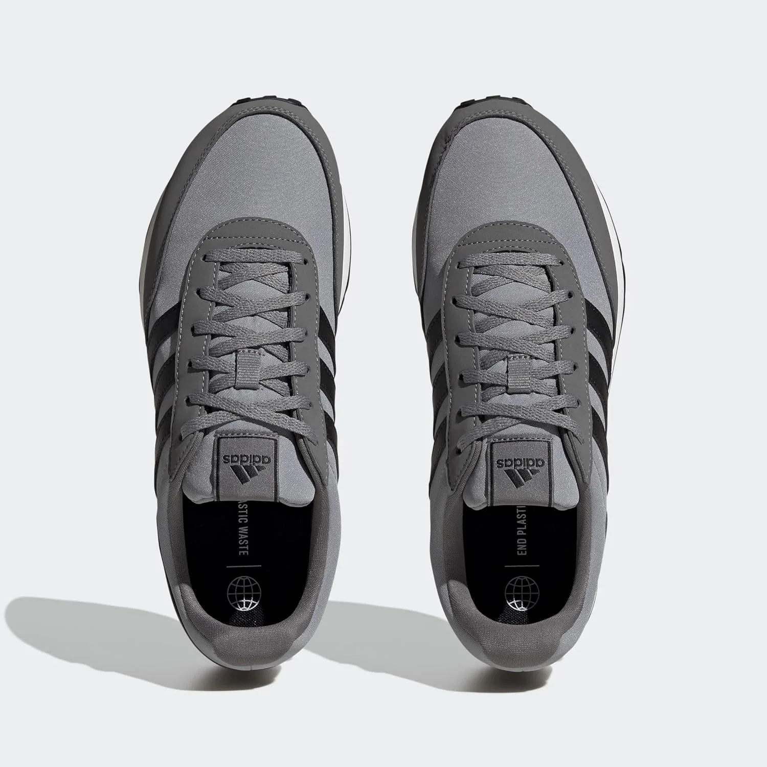Мужские кроссовки Adidas Run 60s 3.0, Grey Three Core Black Grey Four — фото 3