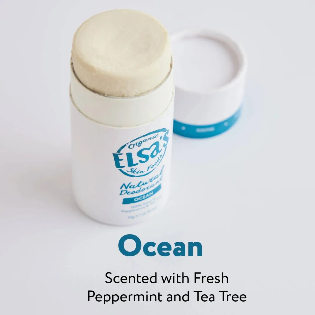 Натуральный дезодорант-стик Elsa's Organic Skinfoods, без алюминия, 3 шт. Elsa'S Organic Skin Foods — фото 3