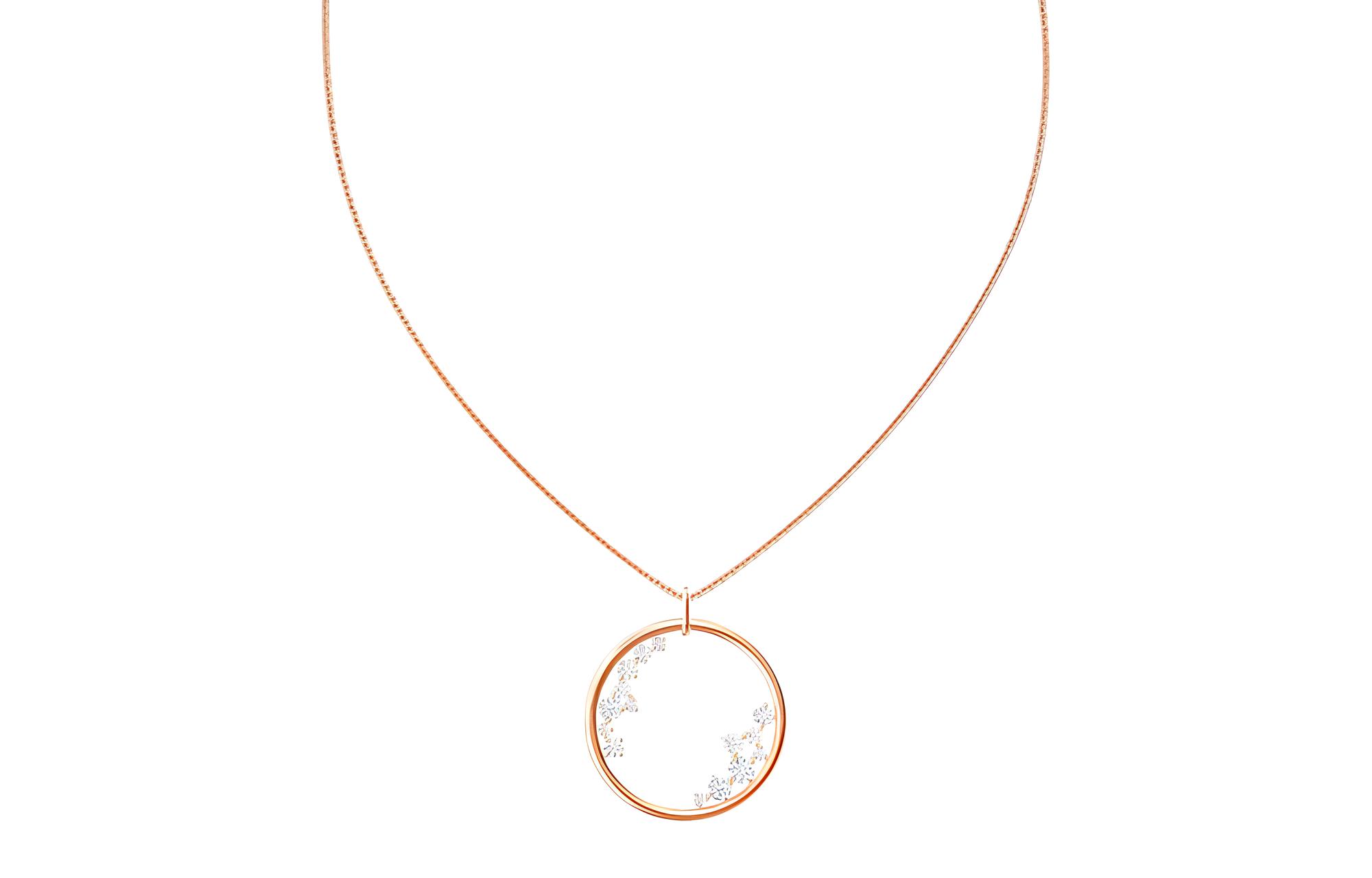 

Swarovski Женские подвески North Necklaces с покрытием Rose Gold
