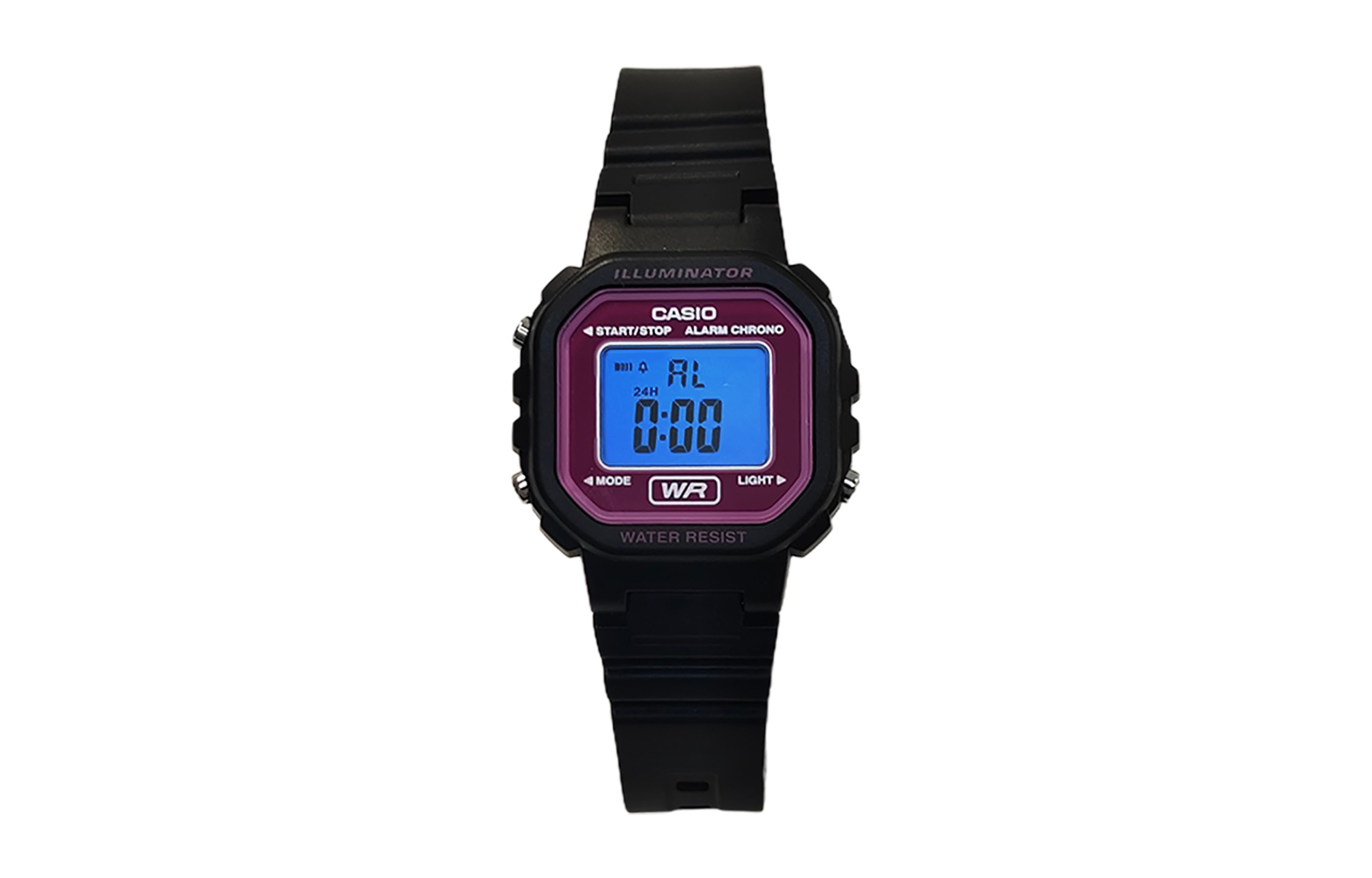 

CASIO Часы Retrofit Series Quartz Movement Resin Strap Watch Men's Watch Purple Watch Dial