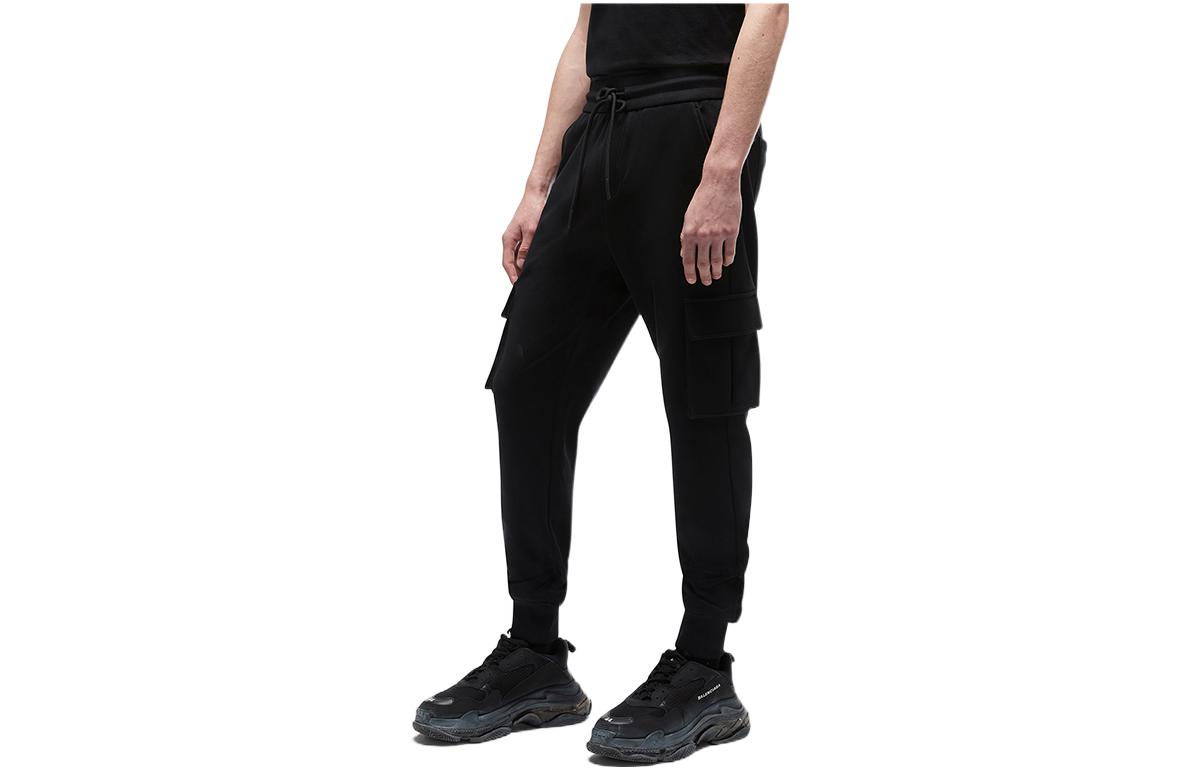

Moose Knuckles Трикотажные спортивные штаны мужские черные