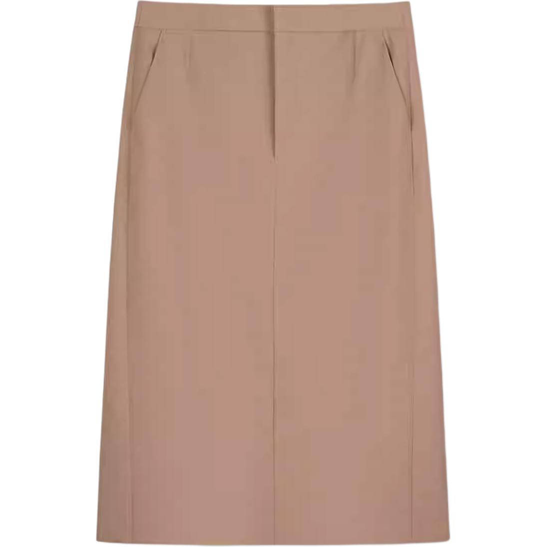 

Юбка длинная Casual Karl Lagerfeld SS25 KARL LAGERFELD/Karl Lagerfeld Jeans, светло-коричневый