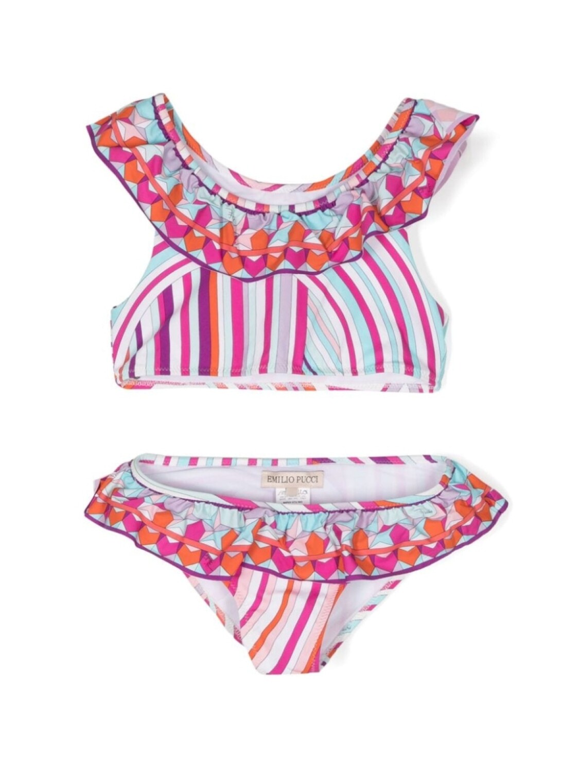 

Комплект бикини Falling Star PUCCI Junior, розовый