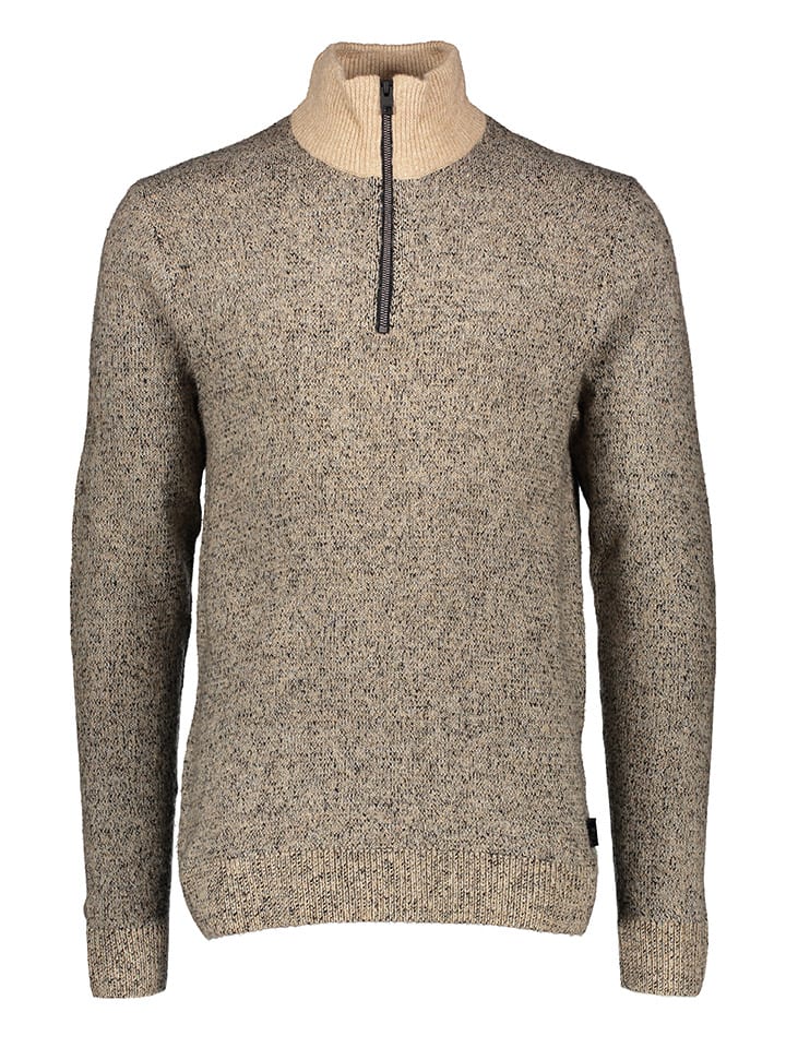 

Пуловер Jack & Jones, бежевый/черный