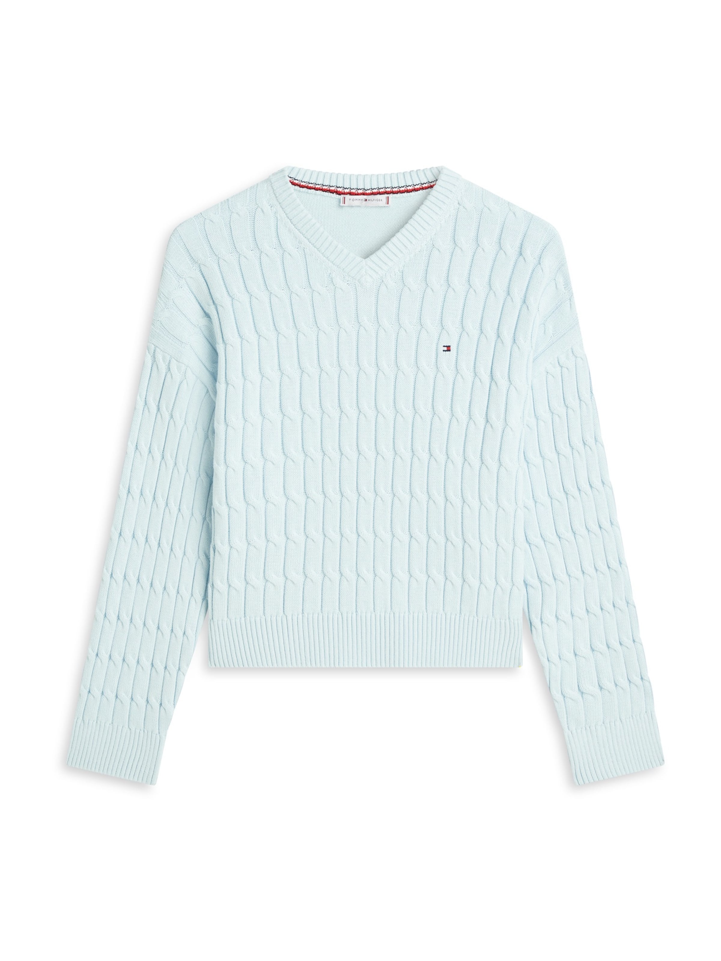 

TOMMY HILFIGER Свитер в небесно-голубом цвете