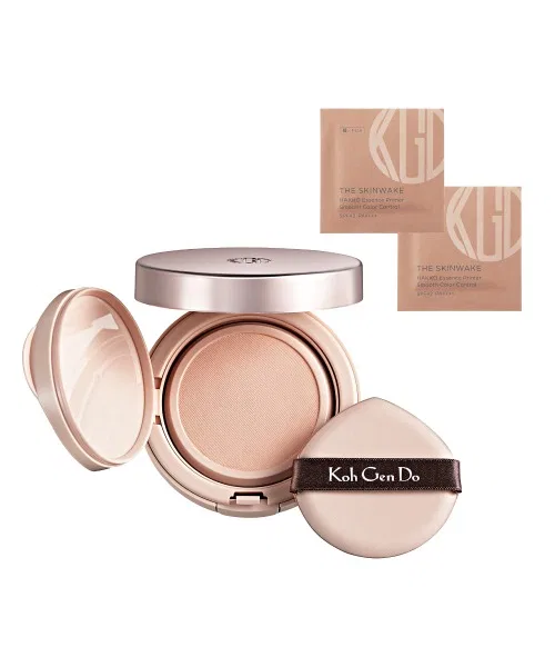 Фонд-крем The Skin Wake Fermented Liquid Foundation Filtering Cream, набор с чехлом и пробником праймера, 13 г
