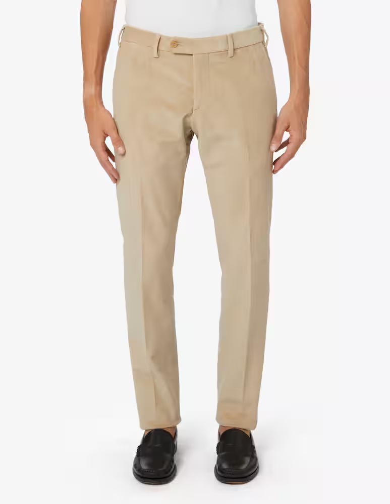 

Брюки D7 бархатные 1000р Sartoria Italiana, бежевый