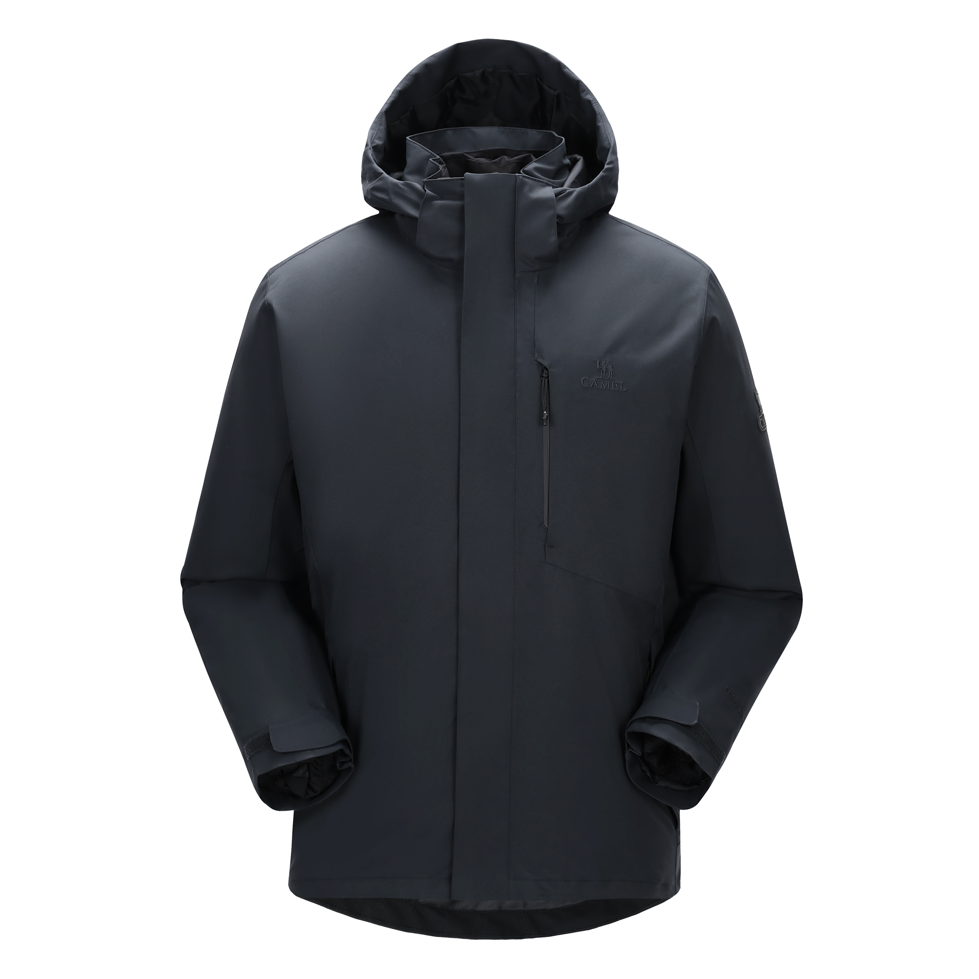 

CAMEL Водонепроницаемая и ветрозащитная утепленная ветровка Men's, Dark Navy Blue