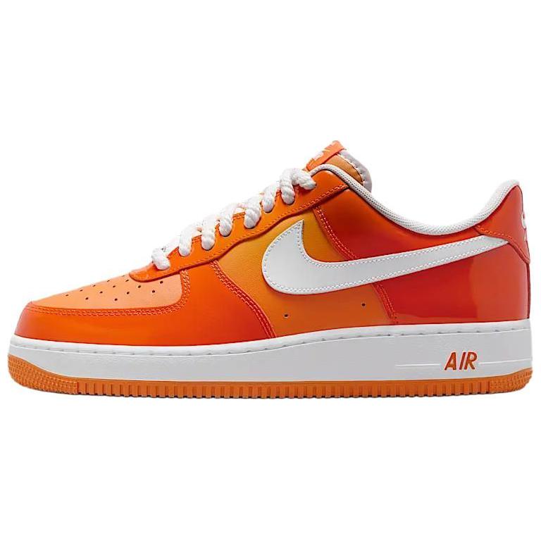 

Nike Кроссовки Air Force 1 Low '07 Orange White Patent