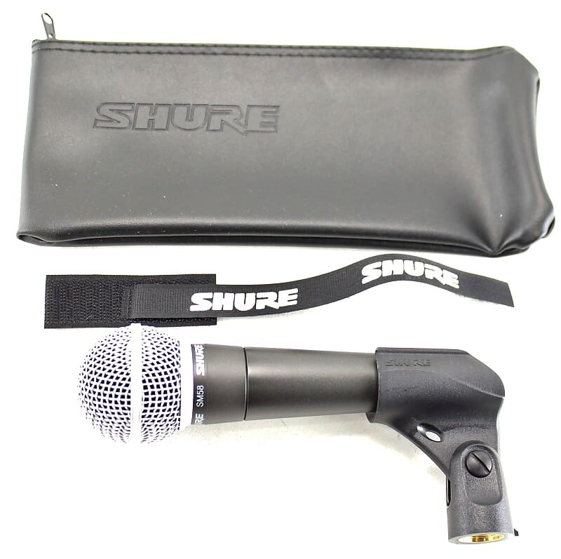 

Вокальный микрофон Shure SM58 Handheld Cardioid Dynamic Microphone