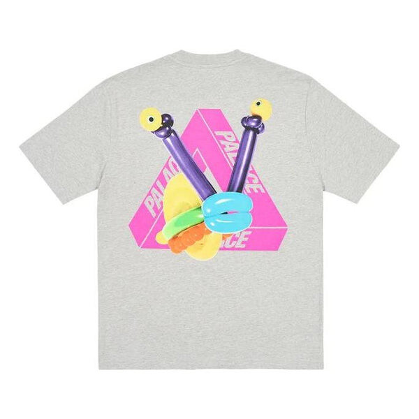 

Футболка tri twister t-shirt 'grey marl' Palace, серый