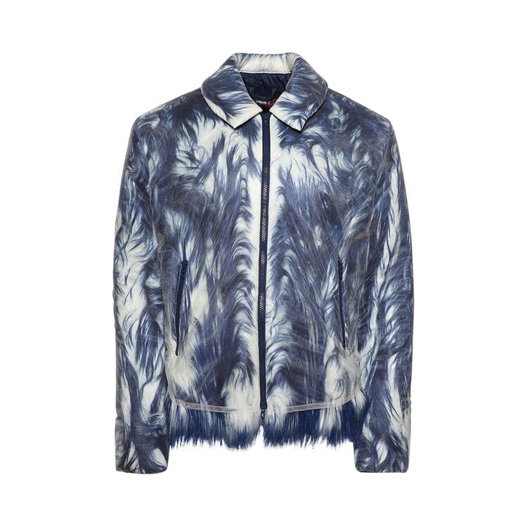 

Куртка Diesel W-Woufy Fluffy Jacket Blue, разноцветный