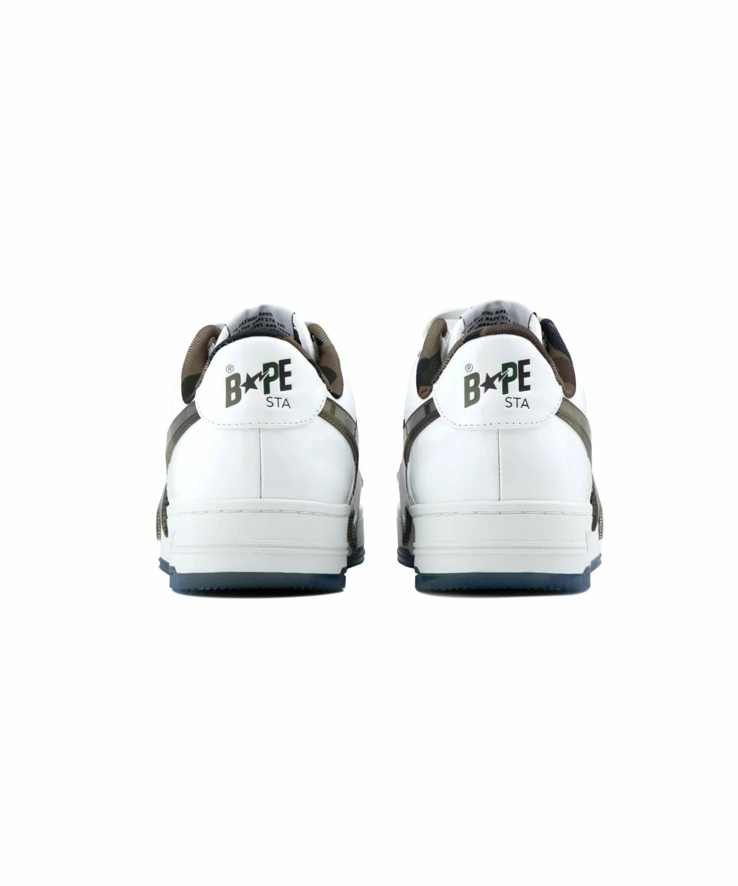 BAPE STA OS #2 A BATHING APE, WHITE — фото 3