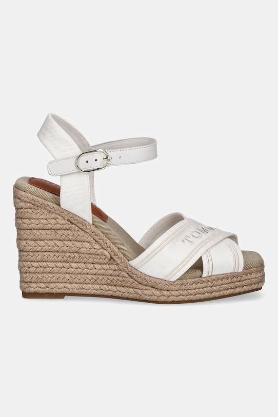 Сандалии TOMMY HILFIGER ESPAD HIGH WEDGE Tommy Hilfiger, бежевый — фото 2