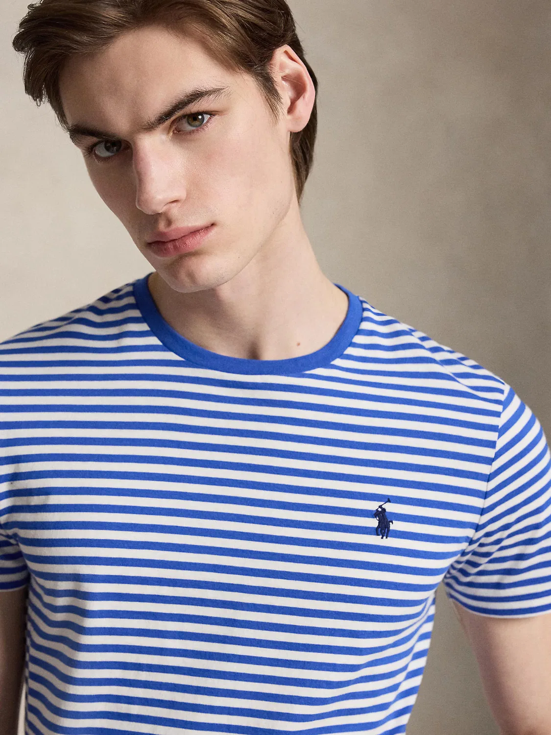 Рубашка Polo Ralph Lauren синего цвета — фото 2